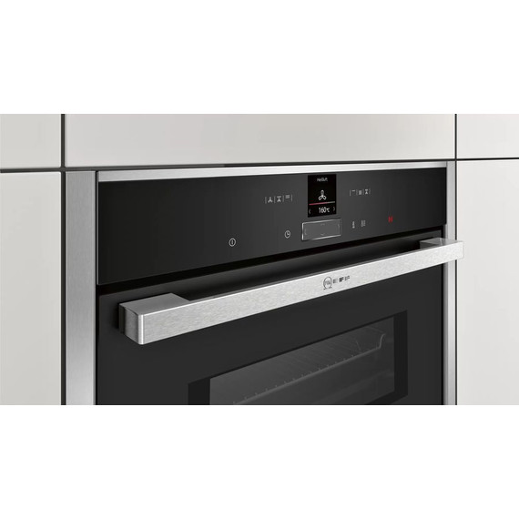 Встраиваемый электрический духовой шкаф с микроволнами Neff N 70 C17MR02N0 фото 3