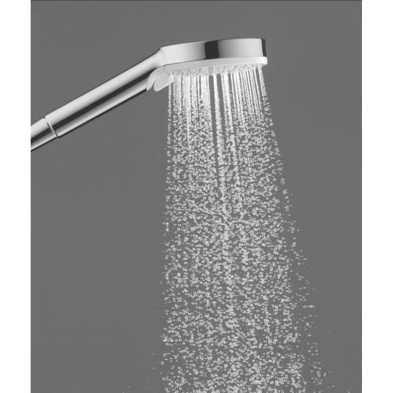 Душевой гарнитур Hansgrohe Crometta Vario 65 26532400, белый/хром фото 7