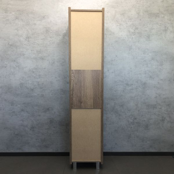 Пенал напольный Comforty Марио 40 см, дуб тёмный - 6 Пенал напольный Comforty Марио 40 см, дуб тёмный фото 6