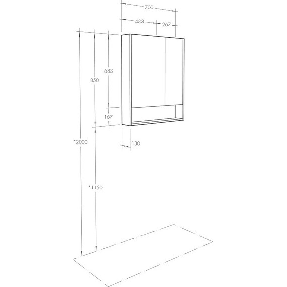 Зеркало-шкаф Акватон Сканди 70 см 1A252202SDZ90, белый/дуб рустикальный - 8 Зеркало-шкаф Акватон Сканди 70 см 1A252202SDZ90, белый/дуб рустикальный фото 8