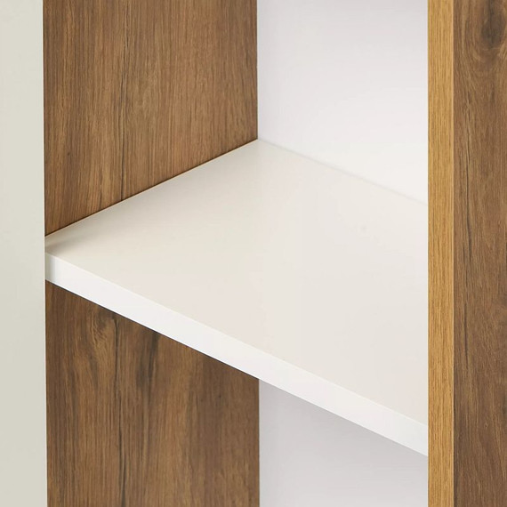 Пенал подвесной Акватон Сканди 40 см 1A253403SDZ90, белый/дуб рустикальный - 6 Пенал подвесной Акватон Сканди 40 см 1A253403SDZ90, белый/дуб рустикальный фото 6