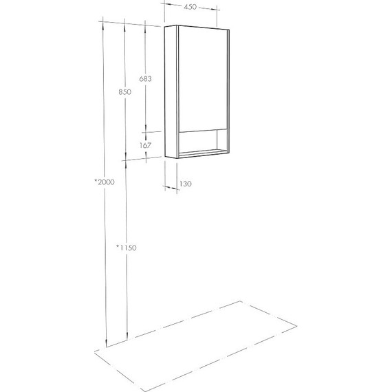 Зеркало-шкаф Акватон Сканди 45 см 1A252002SDZ90, белый/дуб рустикальный - 7 Зеркало-шкаф Акватон Сканди 45 см 1A252002SDZ90, белый/дуб рустикальный фото 7