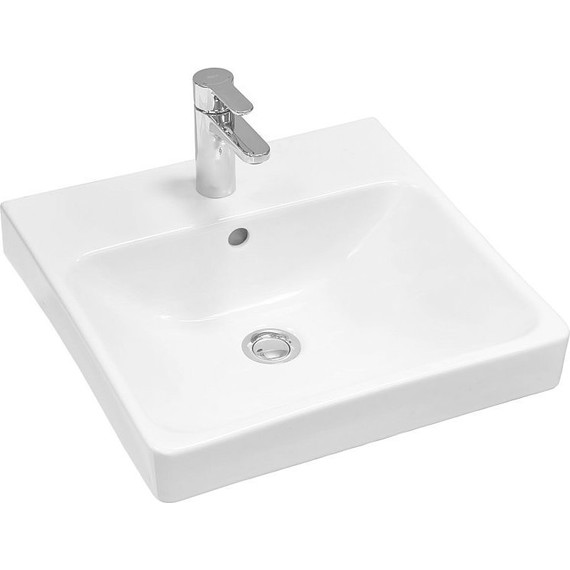 Тумба подвесная с раковиной Акватон Сканди 45 см 1A2516K0SDB20, белый/дуб верона фото 9