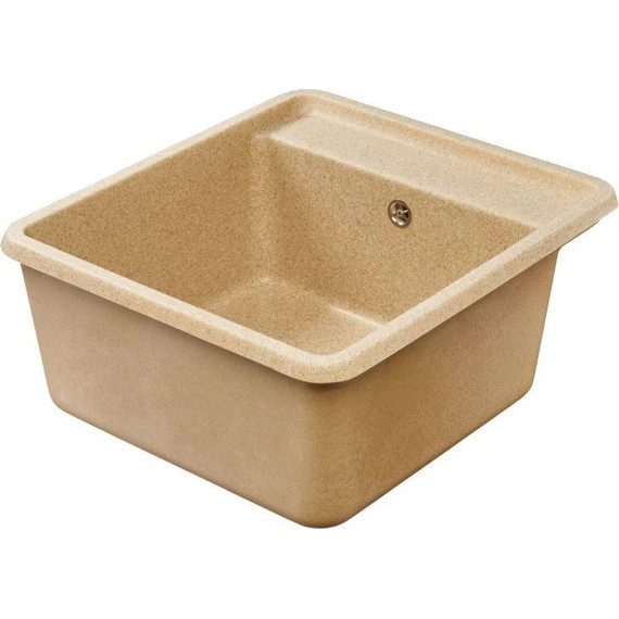 Кухонная мойка Акватон Беллис 1A724932BS220, песочный, Цвет производителя: песочный фото 4