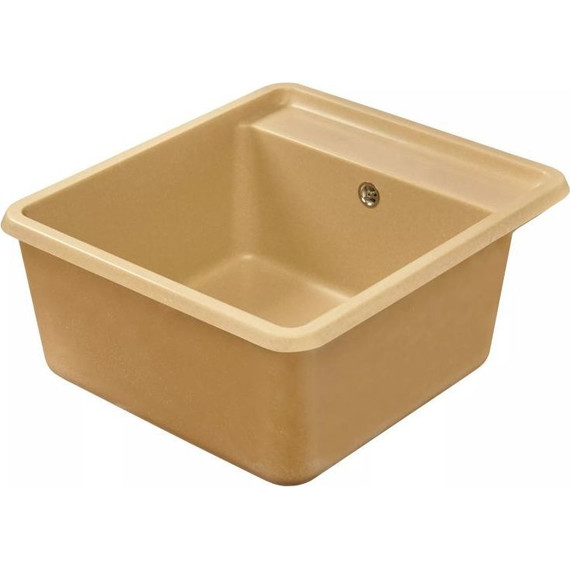 Кухонная мойка Акватон Беллис 1A724932BS260, латте, Цвет производителя: латте фото 3
