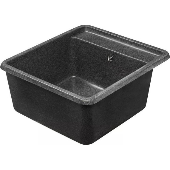 Кухонная мойка Акватон Беллис 1A724932BS210, графит, Цвет производителя: графит фото 3