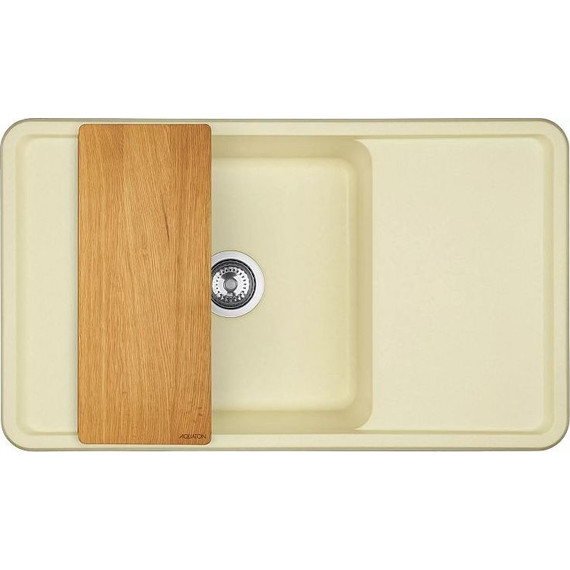 Кухонная мойка Акватон Беллис 1A724832BS290, шампань, Цвет производителя: шампань фото 3