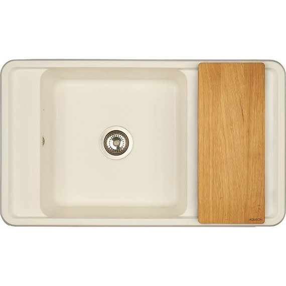 Кухонная мойка Акватон Беллис 1A724832BS240, жемчуг, Цвет производителя: жемчуг фото 2