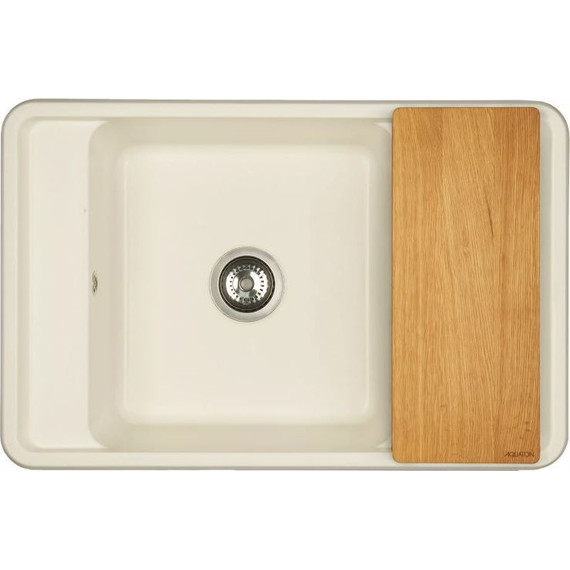 Кухонная мойка Акватон Беллис 1A725032BS240, жемчуг, Цвет производителя: жемчуг фото 6