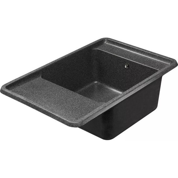 Кухонная мойка Акватон Беллис 1A725032BS210, графит, Цвет производителя: графит фото 4