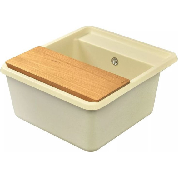 Кухонная мойка Акватон Беллис 1A724932BS290, шампань, Цвет производителя: шампань фото 4