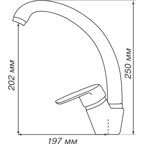 Смеситель для кухни Акватон Нимо 1AX002FCXX220, песочный фото 3