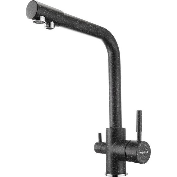 Смеситель для кухни Акватон Руан 1AX004FCXX210, графит - 2 Смеситель для кухни Акватон Руан 1AX004FCXX210, графит фото 2