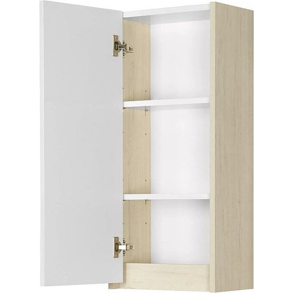 Шкаф подвесной Акватон Сканди 35 см 1A255003SDB20, белый/дуб верона фото 2