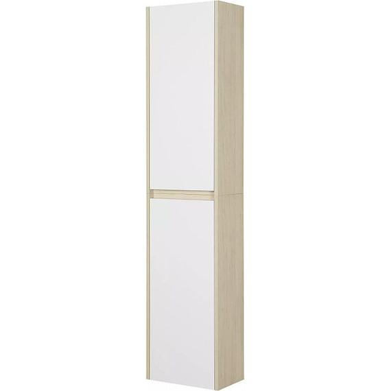 Шкаф подвесной Акватон Сканди 35 см 1A255003SDB20, белый/дуб верона фото 3