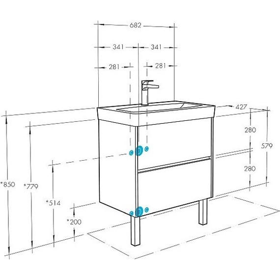 Тумба подвесная с раковиной Акватон Сканди 70 см 1A2518K0SDZ90, белый/дуб рустикальный - 12 Тумба подвесная с раковиной Акватон Сканди 70 см 1A2518K0SDZ90, белый/дуб рустикальный фото 12