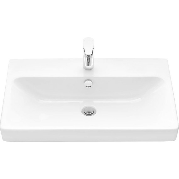 Тумба подвесная с раковиной Акватон Сканди 70 см 1A2518K0SDZ90, белый/дуб рустикальный - 14 Тумба подвесная с раковиной Акватон Сканди 70 см 1A2518K0SDZ90, белый/дуб рустикальный фото 14