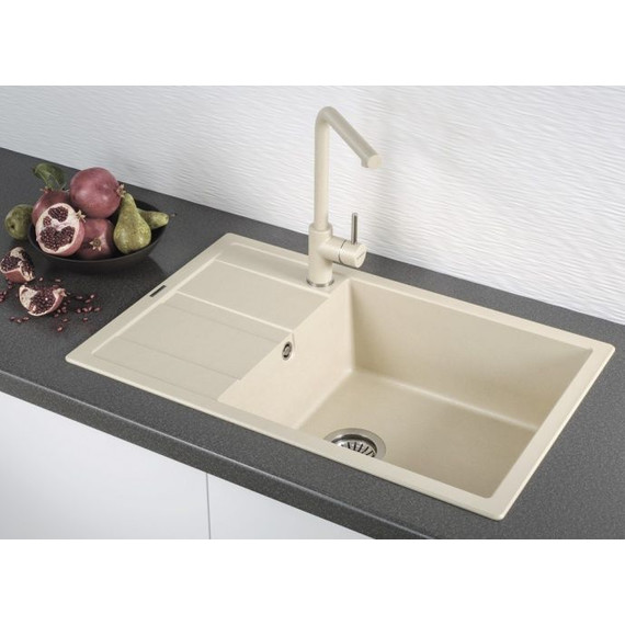 Кухонная мойка Schock Optima 60D Max 701022, лунный камень фото 2