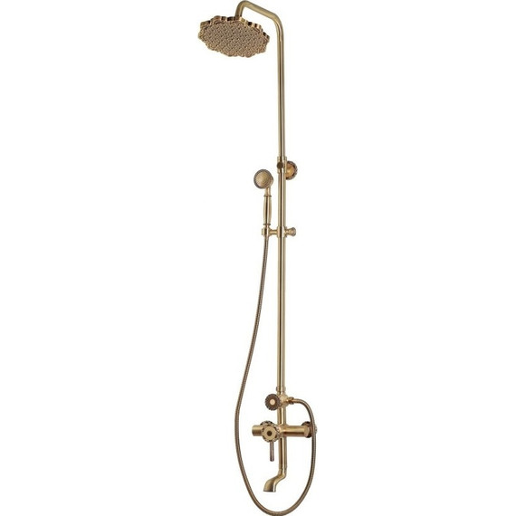 Душевая стойка Bronze de Luxe Windsor 10120F, бронза фото 