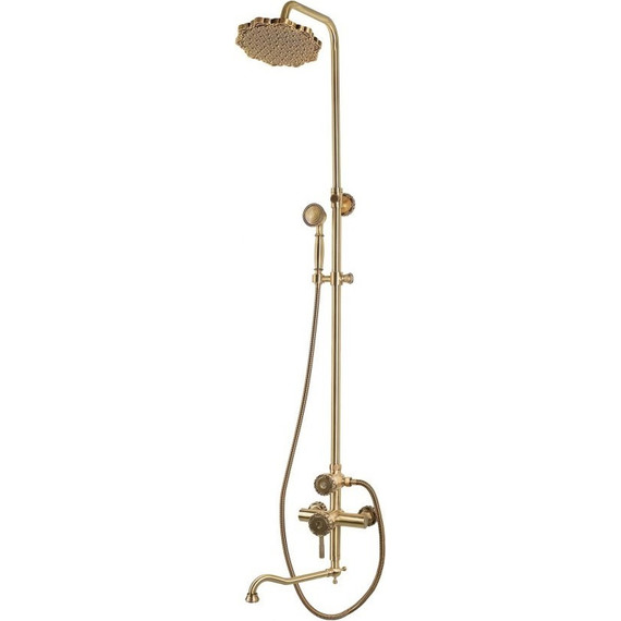 Душевая стойка Bronze de Luxe Windsor 10120DF/1, бронза фото 
