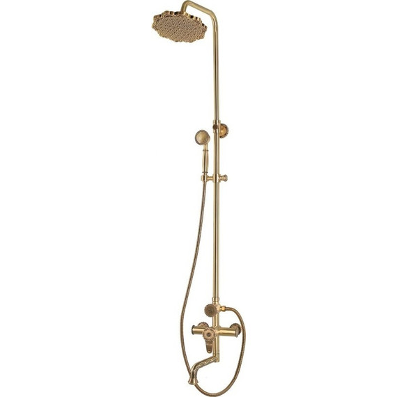 Душевая стойка Bronze de Luxe Windsor 10120PF, бронза фото 