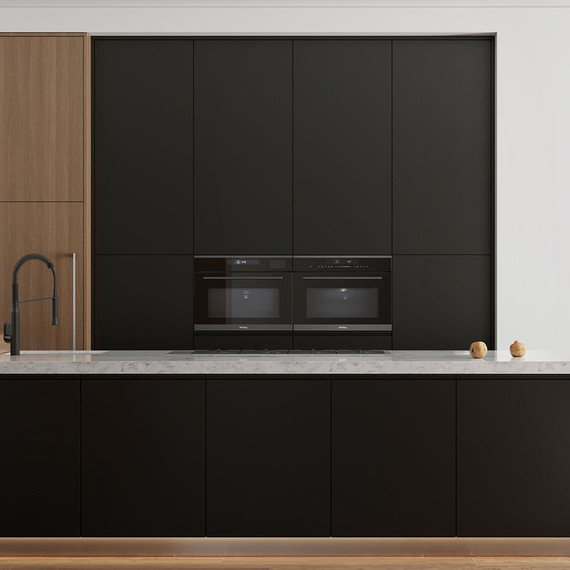 Встраиваемый электрический духовой шкаф с микроволнами Korting OKB 3250 GNBX MW фото 5