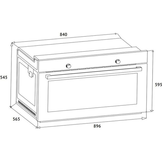 Встраиваемый электрический духовой шкаф Korting OKB 7129 SGN фото 2