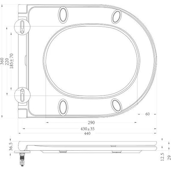 Сиденье с крышкой для унитаза BelBagno микролифт BB870SC - 3 Сиденье с крышкой для унитаза BelBagno микролифт BB870SC фото 3