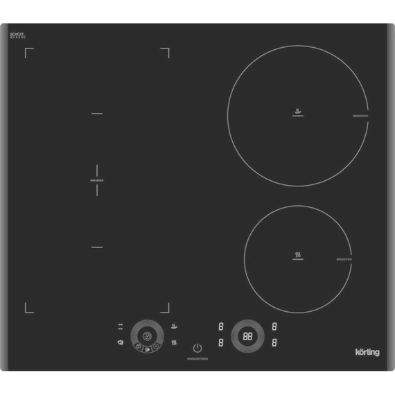 Индукционная варочная поверхность Korting HIB 64750 B Smart фото 