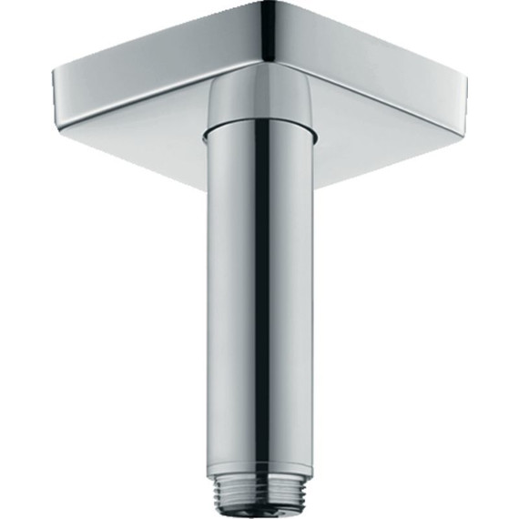 Кронштейн потолочный для верхнего душа Hansgrohe E 100 мм 27467000 фото 