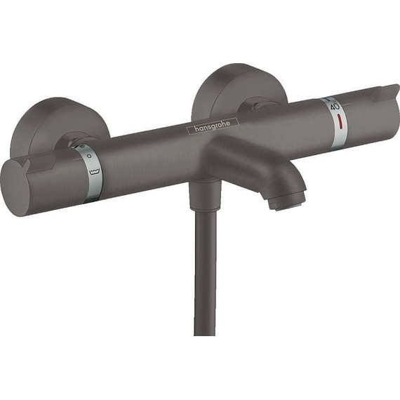 Смеситель для ванны с термостатом Hansgrohe Ecostat Comfort 13114340, черный хром фото 