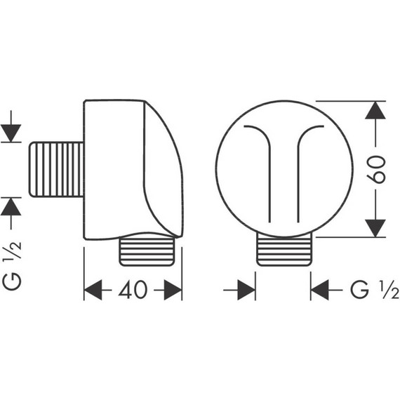 Шланговое подсоединение Hansgrohe Fixfit E 27454670, черный - 2 Шланговое подсоединение Hansgrohe Fixfit E 27454670, черный фото 2