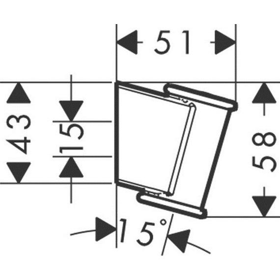 Держатель душевой лейки Hansgrohe Porter Classic 28324000 фото 2