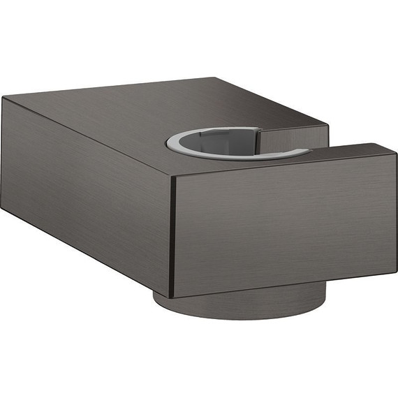 Держатель душевой лейки Hansgrohe Porter E 28387340, черный хром фото 