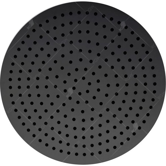 Верхний душ RGW SP-81B 21148150-04, нержавеющая сталь, 500х500 мм, черный фото 2