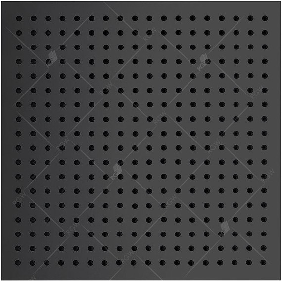 Верхний душ RGW SP-82B 21148230-04, нержавеющая сталь, 300х300 мм, черный фото 2