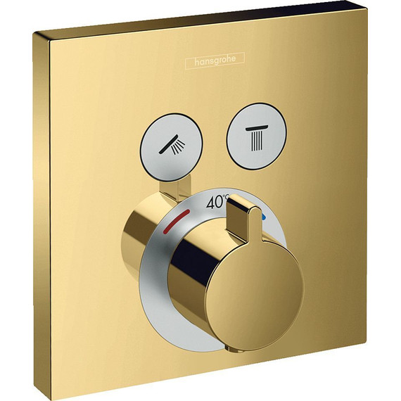 Термостат для душа Hansgrohe Shower Select 15763990, золото фото 