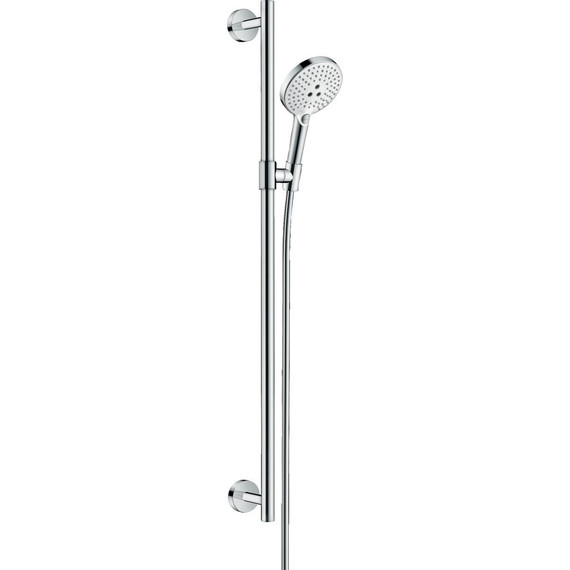 Душевой гарнитур Hansgrohe Raindance Select S 120 3jet 90 см 26322400, белый/хром фото 