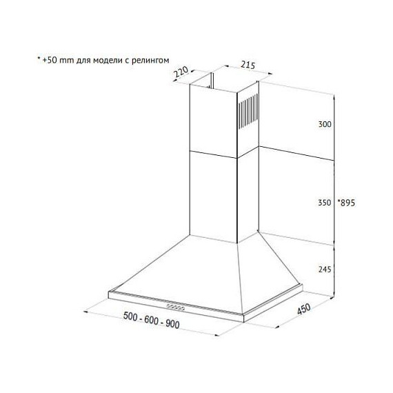 Вытяжка Korting KHC 6750 RSI фото 2