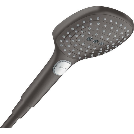 Ручной душ Hansgrohe Raindance Select E 120 3jet 26520340, черный хром фото 