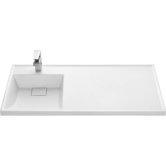 Тумба напольная с раковиной-столешницей Акватон Лондри 105 см 1A2360K0LH010 (раковина слева) - 7 Тумба напольная с раковиной-столешницей Акватон Лондри 105 см 1A2360K0LH010 (раковина слева) фото 7