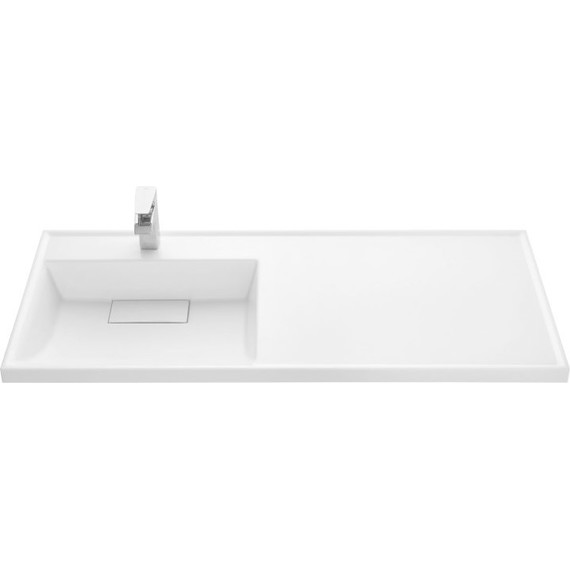 Тумба напольная с раковиной-столешницей Акватон Лондри 120 см 1A2359K1LH010 (раковина слева) - 13 Тумба напольная с раковиной-столешницей Акватон Лондри 120 см 1A2359K1LH010 (раковина слева) фото 13