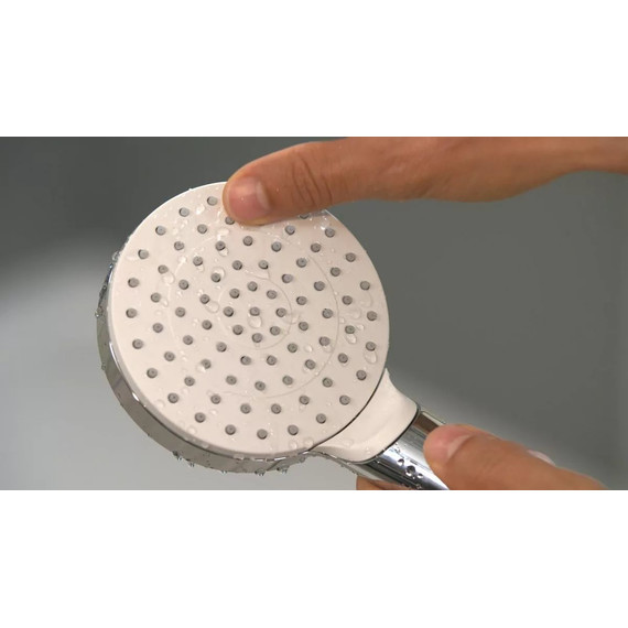 Ручной душ Hansgrohe Crometta 1jet EcoSmart 26333400, белый/хром фото 2