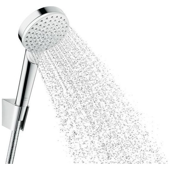 Душевой гарнитур Hansgrohe Crometta Vario 26692400, белый/хром фото 3