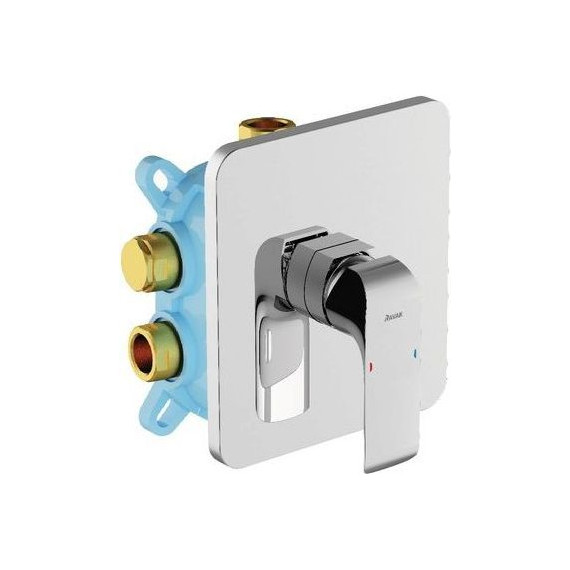 Смеситель для душа Ravak Flat - FL 066.00 X070124+X070139 - 2 Смеситель для душа Ravak Flat - FL 066.00 X070124+X070139 фото 2