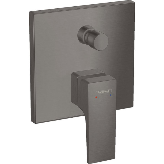 Смеситель для ванны Hansgrohe Metropol 32545340, черный хром фото 