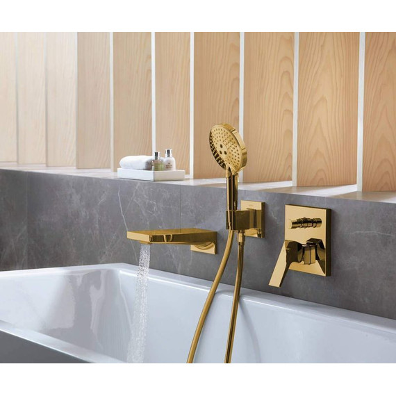 Смеситель для ванны Hansgrohe Metropol 32545990, золото - 2 Смеситель для ванны Hansgrohe Metropol 32545990, золото фото 2