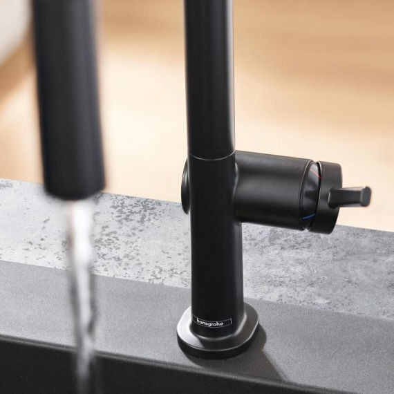 Смеситель для кухни Hansgrohe Talis M54 72806670, черный фото 4