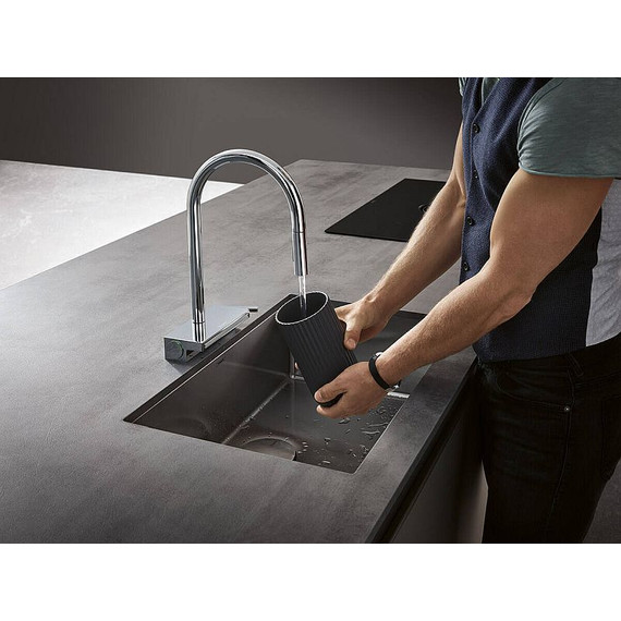 Смеситель для кухни Hansgrohe Aquno Select M81 73831000 фото 5