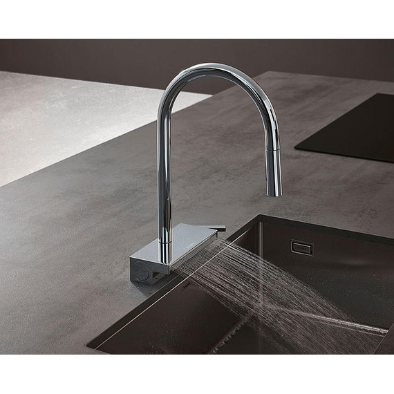 Смеситель для кухни Hansgrohe Aquno Select M81 73831000 фото 6